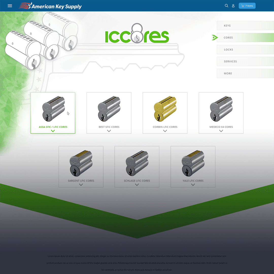 IC Cores Landing Page Feature Images