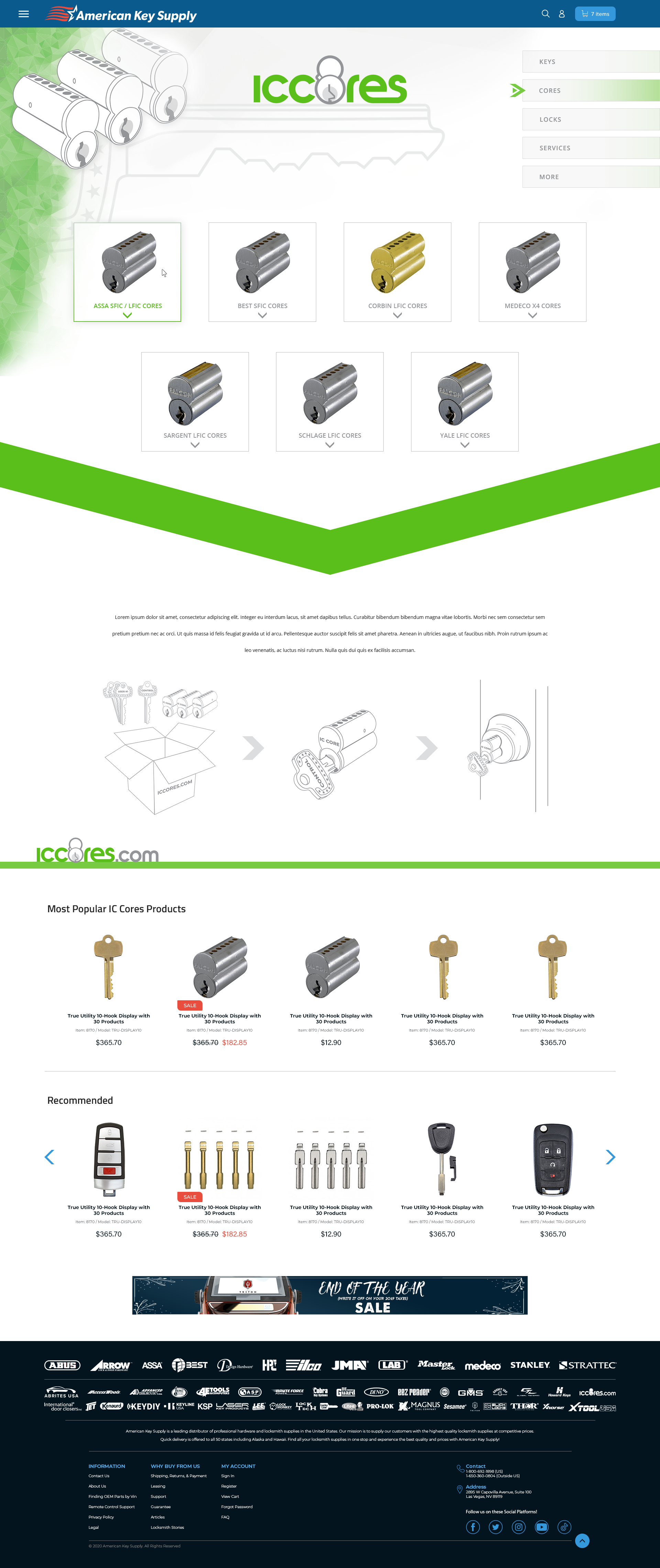 IC Cores Landing Page 01