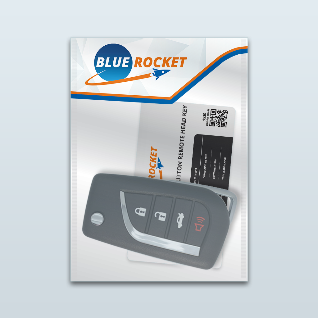 Blue Rocket Label 08